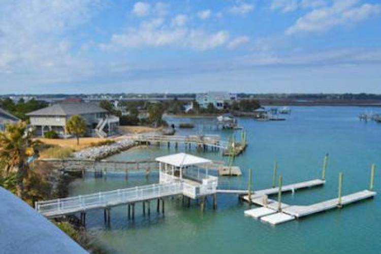 Garden City Beach Rentals with Dock Access